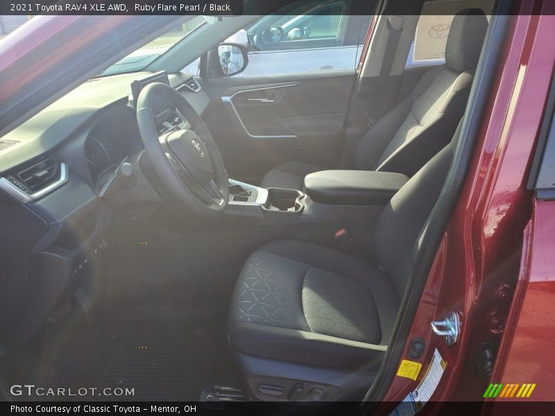 Ruby Flare Pearl / Black 2021 Toyota RAV4 XLE AWD