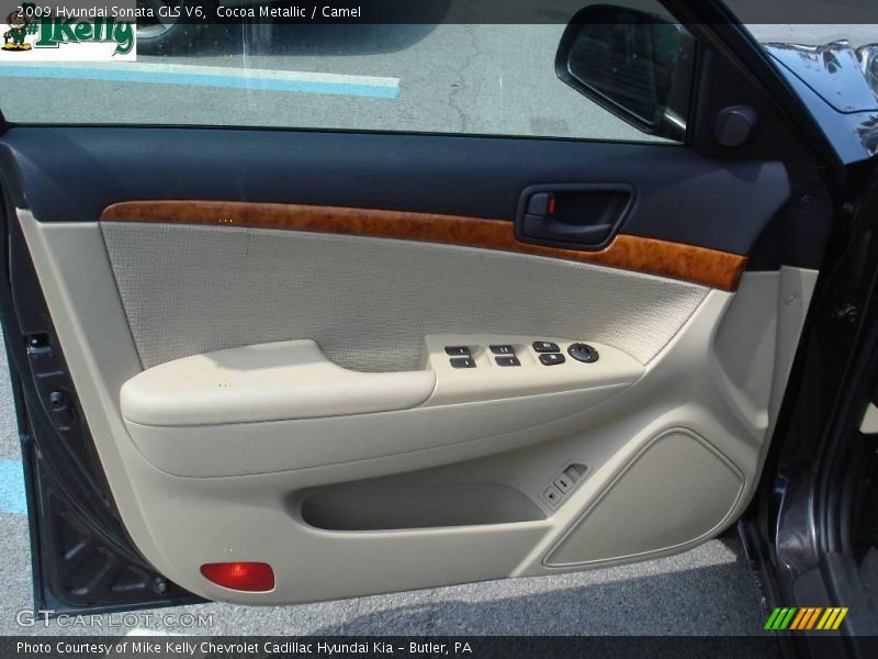 Cocoa Metallic / Camel 2009 Hyundai Sonata GLS V6