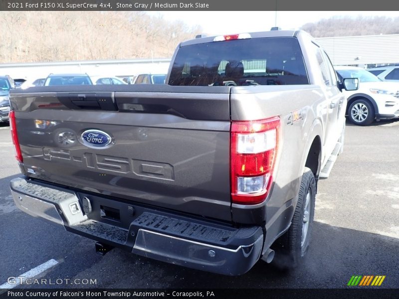 Stone Gray / Medium Dark Slate 2021 Ford F150 XL SuperCrew 4x4