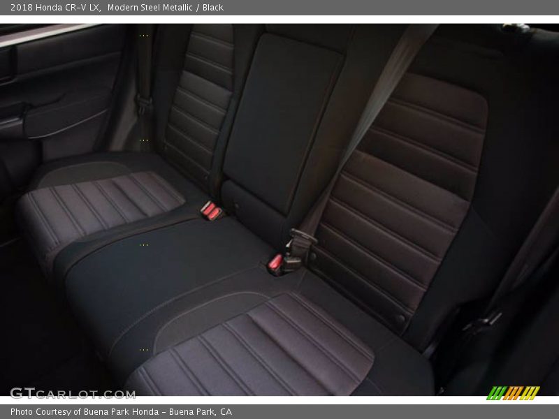 Modern Steel Metallic / Black 2018 Honda CR-V LX
