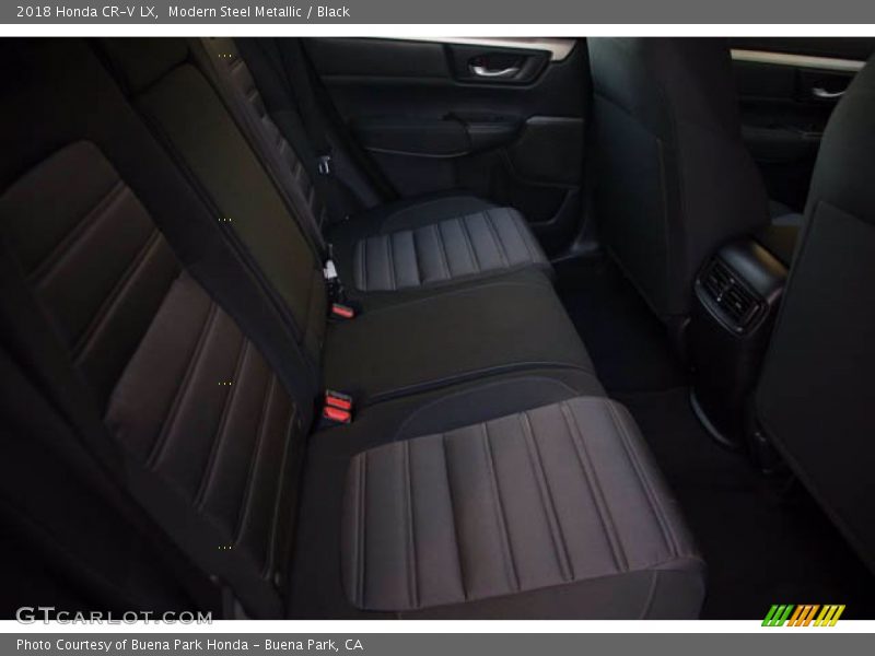 Modern Steel Metallic / Black 2018 Honda CR-V LX