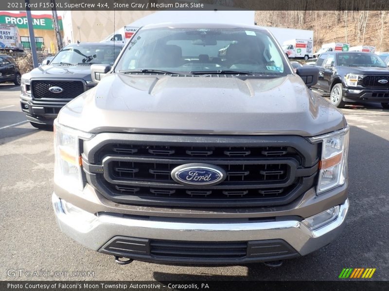 Stone Gray / Medium Dark Slate 2021 Ford F150 XL SuperCrew 4x4