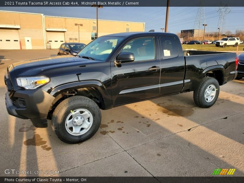 Front 3/4 View of 2021 Tacoma SR Access Cab 4x4