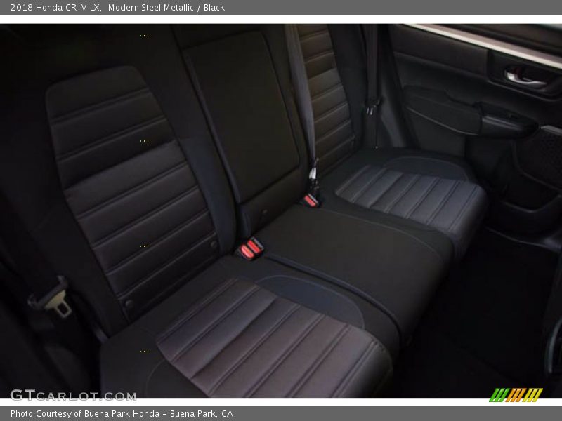Modern Steel Metallic / Black 2018 Honda CR-V LX