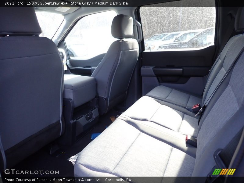 Stone Gray / Medium Dark Slate 2021 Ford F150 XL SuperCrew 4x4