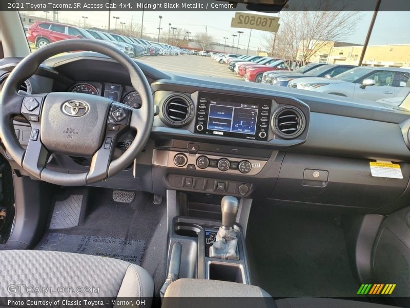 Dashboard of 2021 Tacoma SR Access Cab 4x4