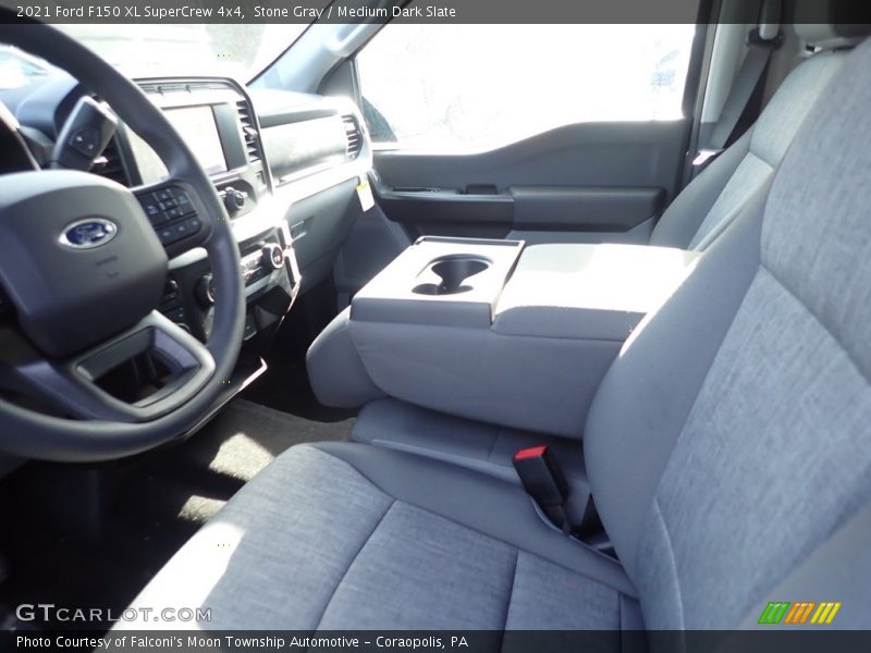 Stone Gray / Medium Dark Slate 2021 Ford F150 XL SuperCrew 4x4