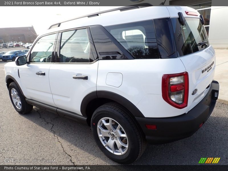 Oxford White / Ebony 2021 Ford Bronco Sport Base 4x4