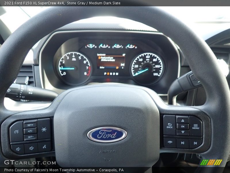Stone Gray / Medium Dark Slate 2021 Ford F150 XL SuperCrew 4x4