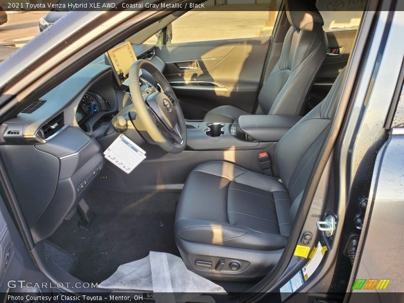 Coastal Gray Metallic / Black 2021 Toyota Venza Hybrid XLE AWD