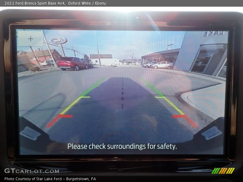 Oxford White / Ebony 2021 Ford Bronco Sport Base 4x4