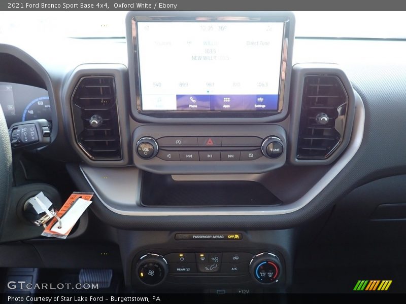 Oxford White / Ebony 2021 Ford Bronco Sport Base 4x4
