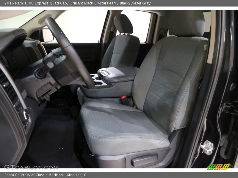 Front Seat of 2016 1500 Express Quad Cab