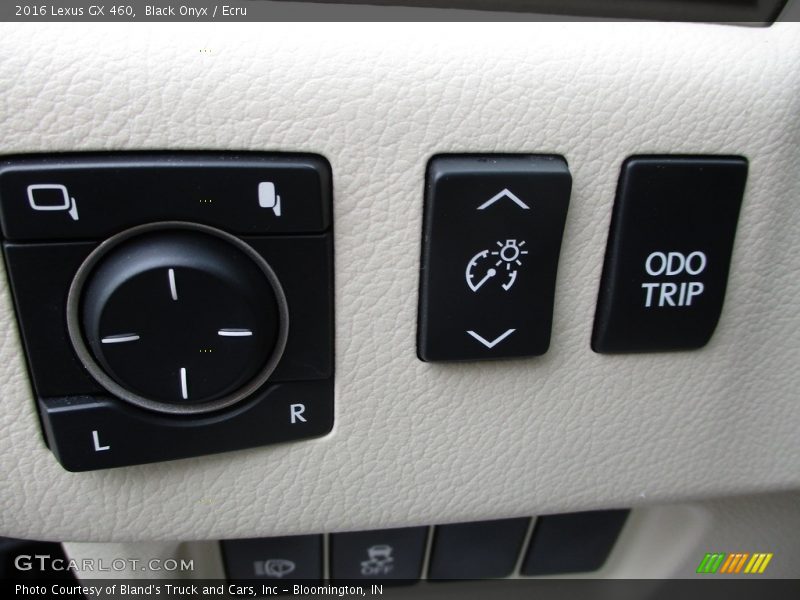 Controls of 2016 GX 460