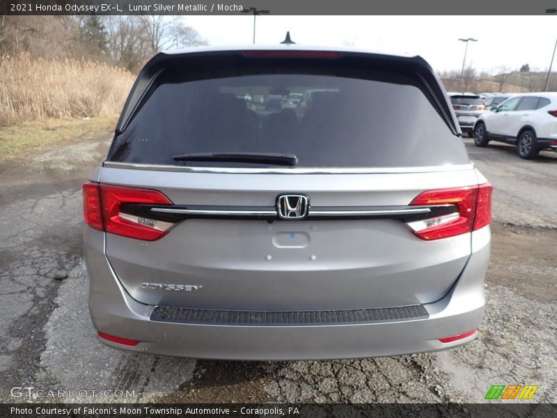 Lunar Silver Metallic / Mocha 2021 Honda Odyssey EX-L