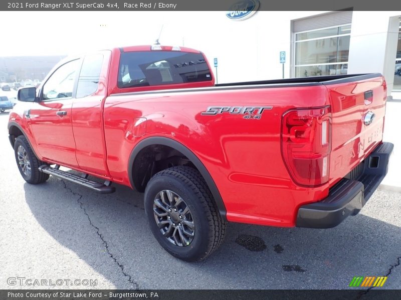 Race Red / Ebony 2021 Ford Ranger XLT SuperCab 4x4