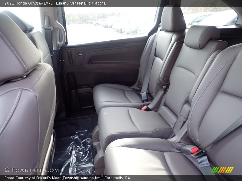 Lunar Silver Metallic / Mocha 2021 Honda Odyssey EX-L