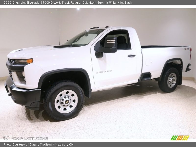 Front 3/4 View of 2020 Silverado 3500HD Work Truck Regular Cab 4x4