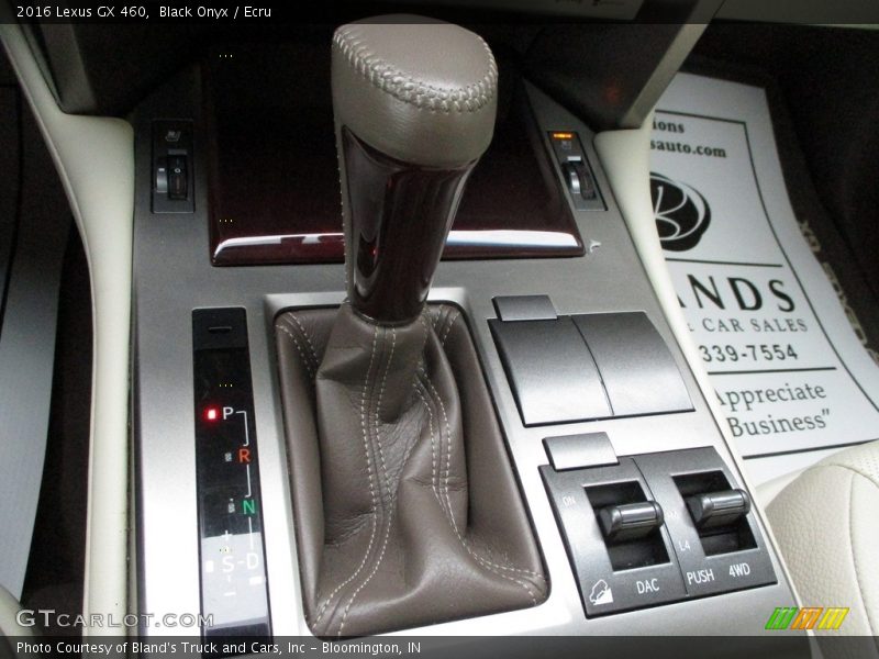  2016 GX 460 6 Speed ECT-i Automatic Shifter