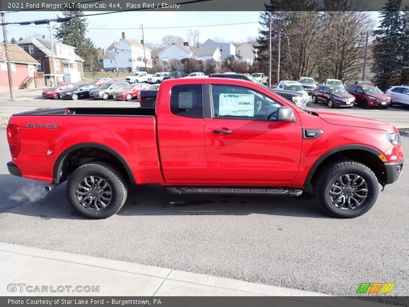  2021 Ranger XLT SuperCab 4x4 Race Red