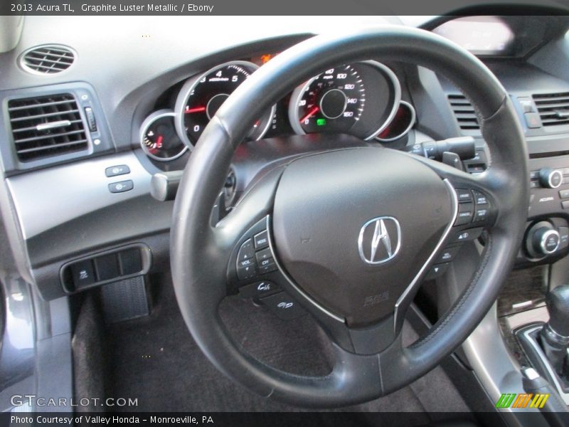 Graphite Luster Metallic / Ebony 2013 Acura TL