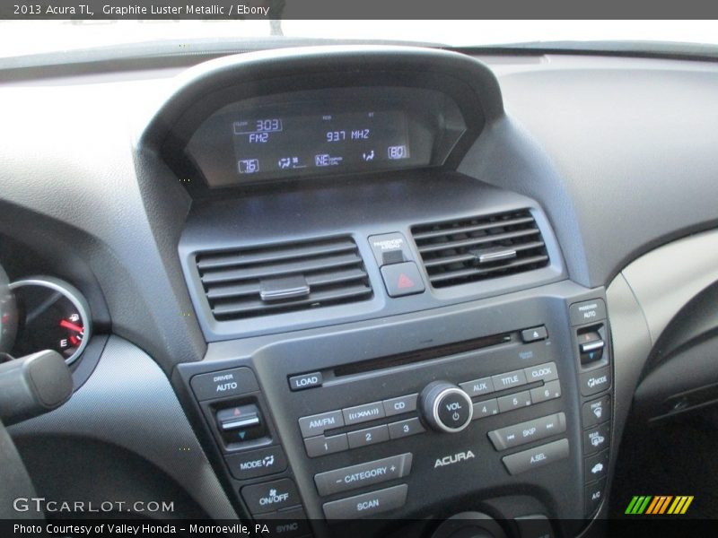 Graphite Luster Metallic / Ebony 2013 Acura TL