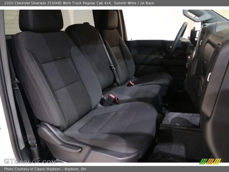 Front Seat of 2020 Silverado 3500HD Work Truck Regular Cab 4x4