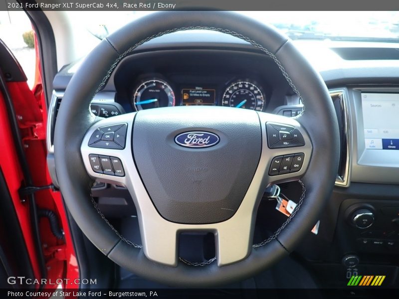  2021 Ranger XLT SuperCab 4x4 Steering Wheel