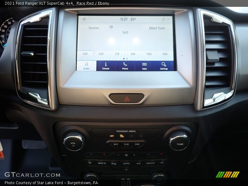 Race Red / Ebony 2021 Ford Ranger XLT SuperCab 4x4