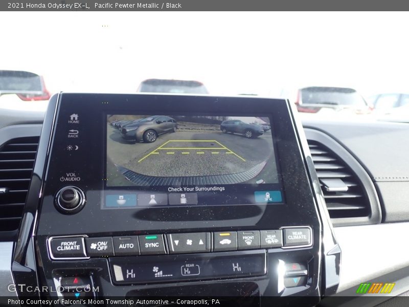 Pacific Pewter Metallic / Black 2021 Honda Odyssey EX-L