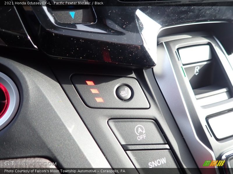 Pacific Pewter Metallic / Black 2021 Honda Odyssey EX-L