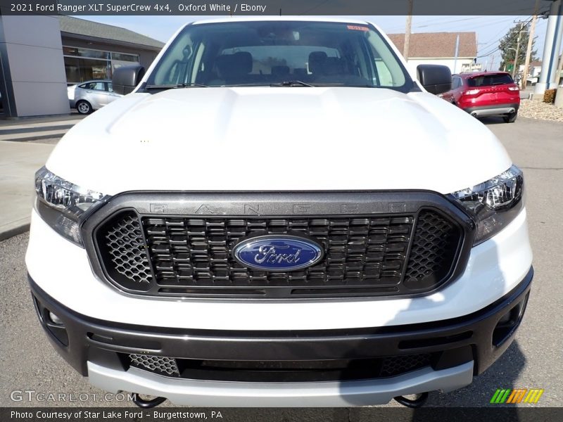 Oxford White / Ebony 2021 Ford Ranger XLT SuperCrew 4x4
