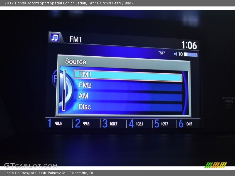 White Orchid Pearl / Black 2017 Honda Accord Sport Special Edition Sedan