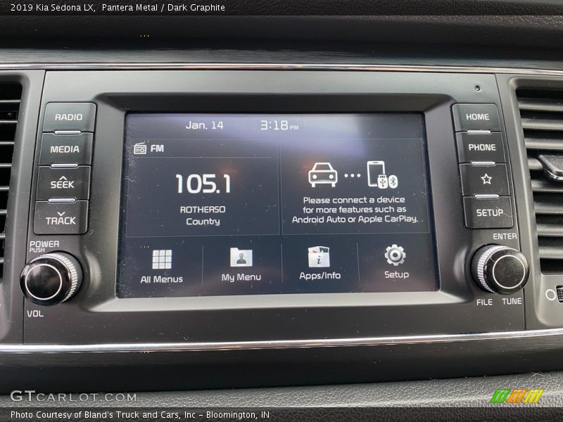 Pantera Metal / Dark Graphite 2019 Kia Sedona LX