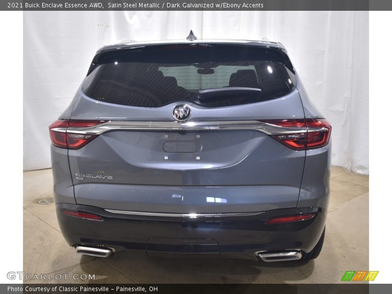 Satin Steel Metallic / Dark Galvanized w/Ebony Accents 2021 Buick Enclave Essence AWD