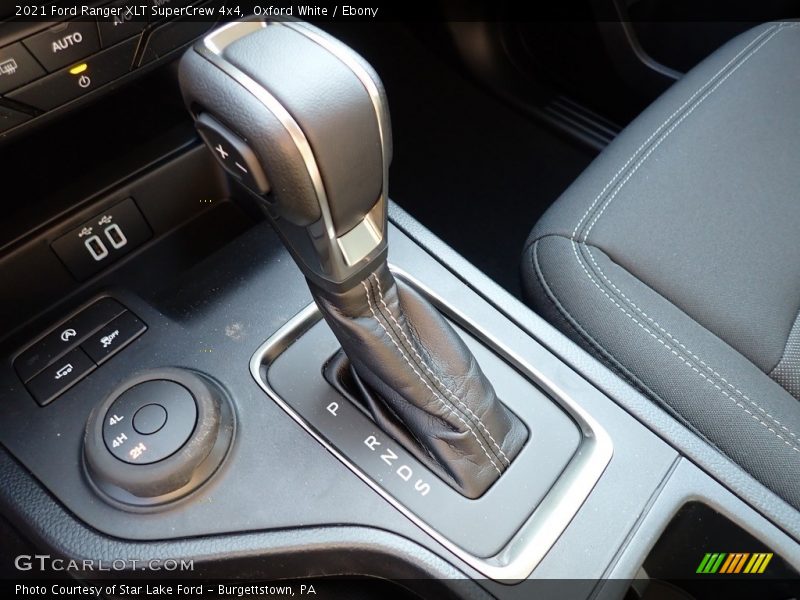  2021 Ranger XLT SuperCrew 4x4 10 Speed Automatic Shifter