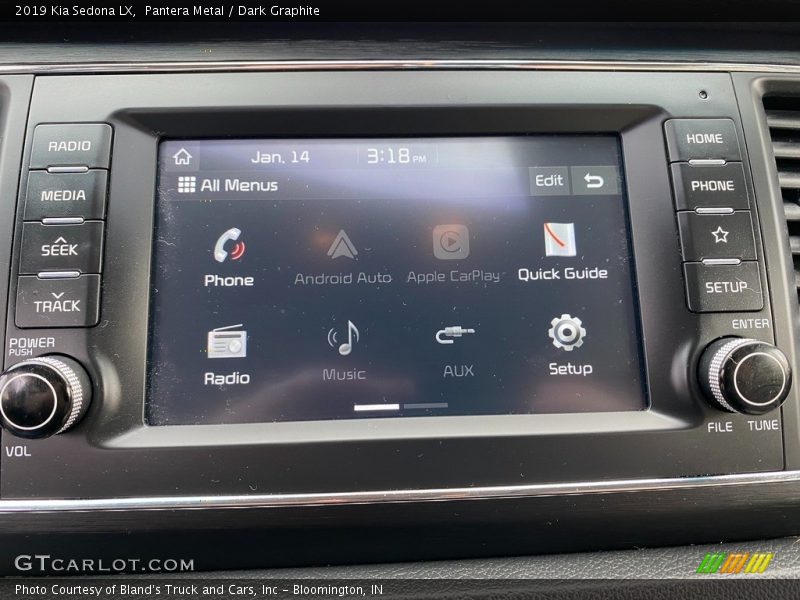 Pantera Metal / Dark Graphite 2019 Kia Sedona LX