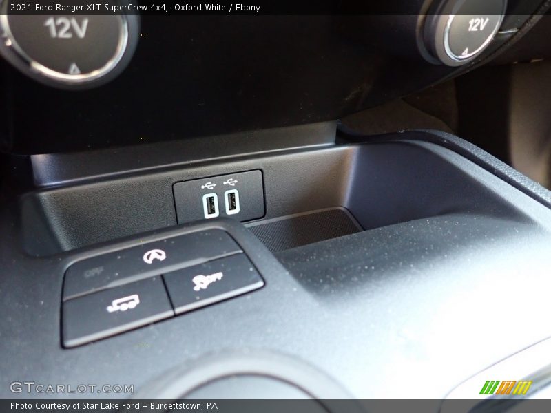 Oxford White / Ebony 2021 Ford Ranger XLT SuperCrew 4x4