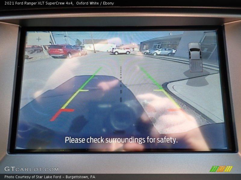 Oxford White / Ebony 2021 Ford Ranger XLT SuperCrew 4x4