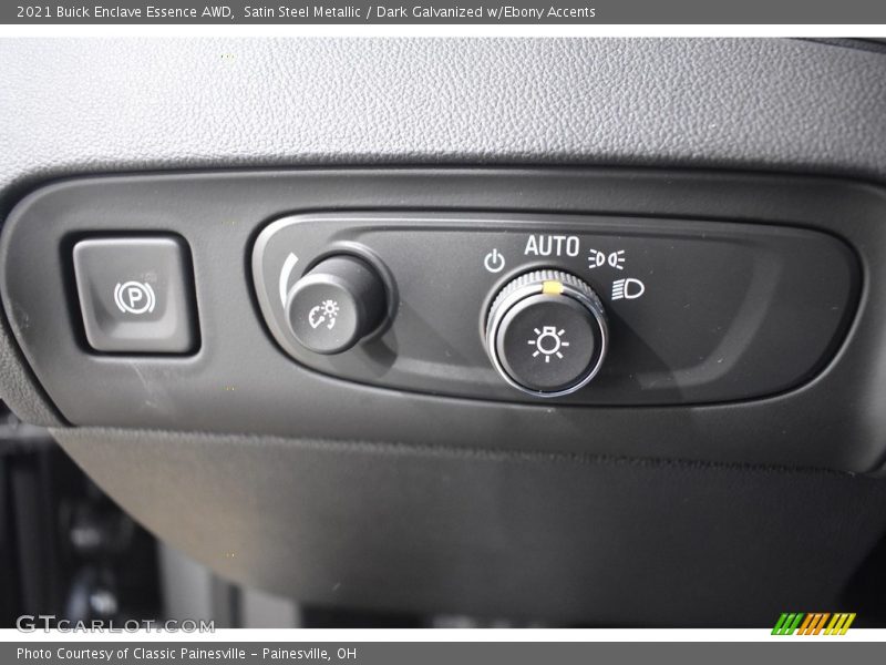 Controls of 2021 Enclave Essence AWD