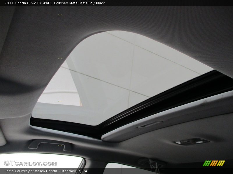 Polished Metal Metallic / Black 2011 Honda CR-V EX 4WD