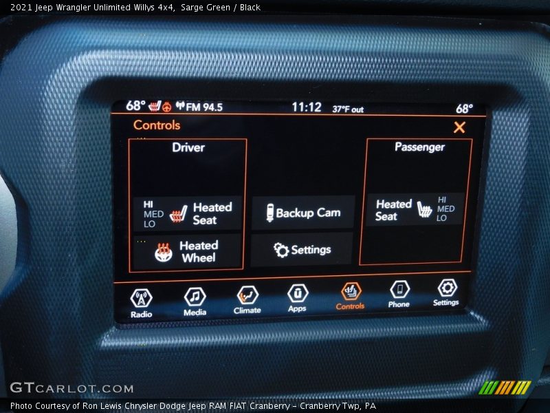 Sarge Green / Black 2021 Jeep Wrangler Unlimited Willys 4x4