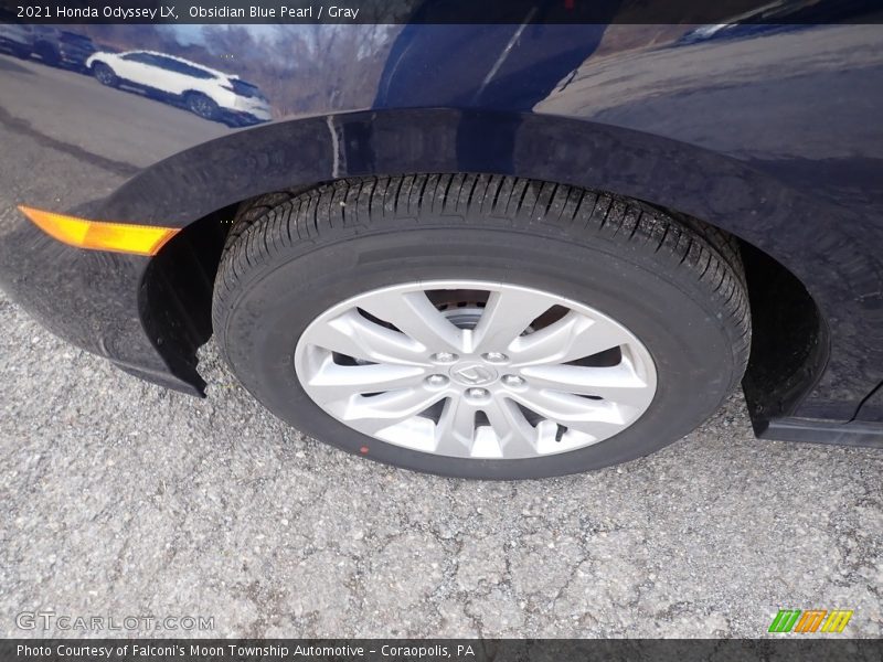 Obsidian Blue Pearl / Gray 2021 Honda Odyssey LX