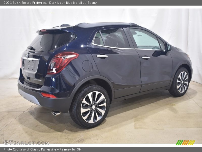 Dark Moon Blue Metallic / Ebony 2021 Buick Encore Preferred