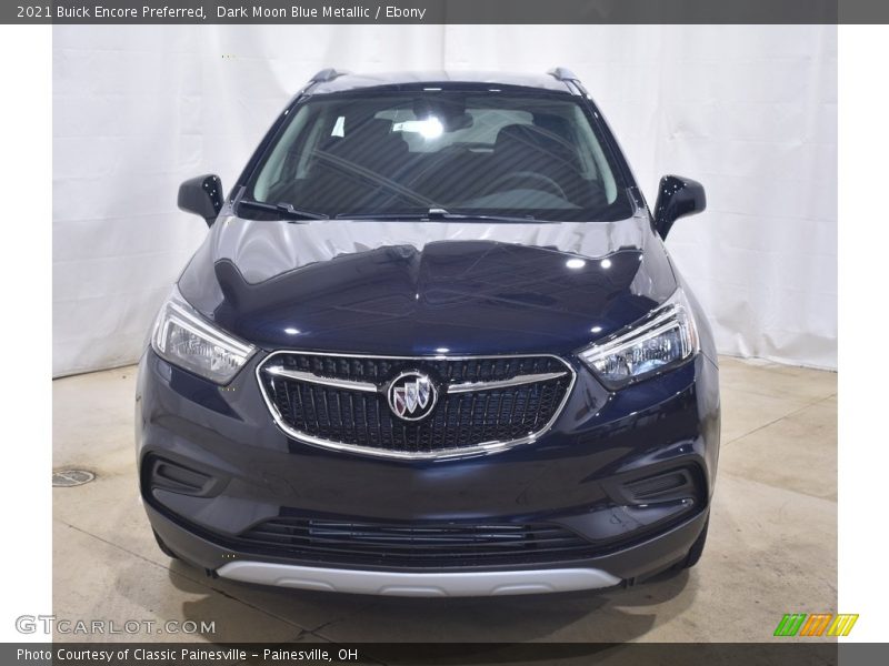 Dark Moon Blue Metallic / Ebony 2021 Buick Encore Preferred