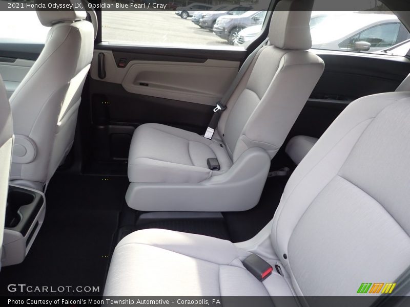 Obsidian Blue Pearl / Gray 2021 Honda Odyssey LX