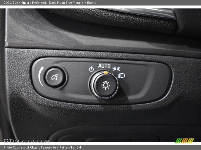 Dark Moon Blue Metallic / Ebony 2021 Buick Encore Preferred