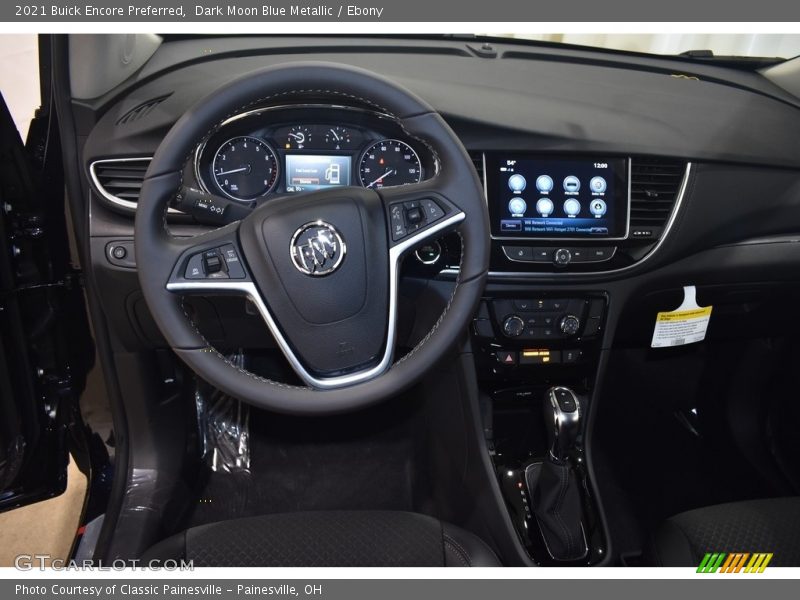 Dark Moon Blue Metallic / Ebony 2021 Buick Encore Preferred