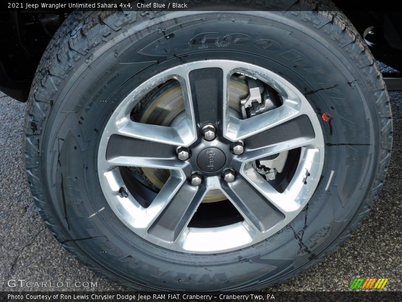  2021 Wrangler Unlimited Sahara 4x4 Wheel