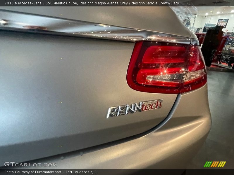 designo Magno Alanite Grey / designo Saddle Brown/Black 2015 Mercedes-Benz S 550 4Matic Coupe